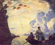 Boris Kustodiev Stepan Razin France oil painting artist
